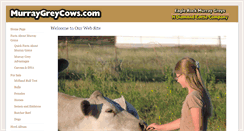 Desktop Screenshot of murraygreycows.com